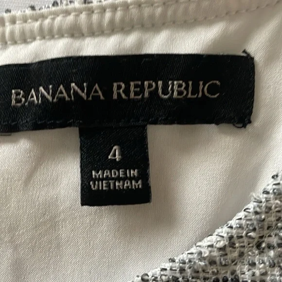 Banana republic tweed sleeveless dress size 4 - Picture 7 of 10